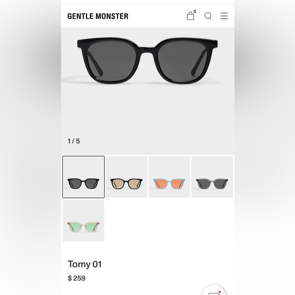 Gentle Monster Tomy Sunglasses